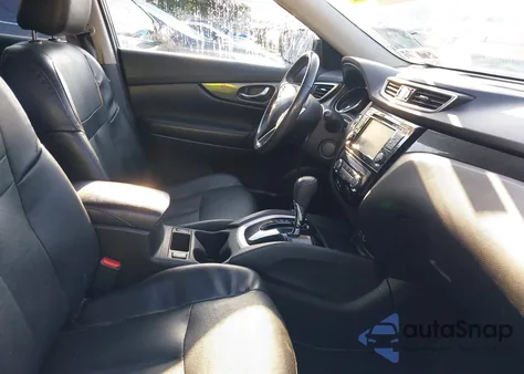 2015 Nissan Rogue Sl из США, поврежденный, VIN 5N1AT2MV6FC875793